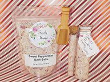 Load image into Gallery viewer, Sweet Peppermint Bubbling Bath Salts