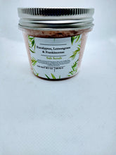 Load image into Gallery viewer, Eucalyptus, Lemongrass and Frankincense Emulsified Salt Scrub