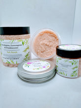Load image into Gallery viewer, Eucalyptus, Lemongrass and Frankincense Emulsified Salt Scrub