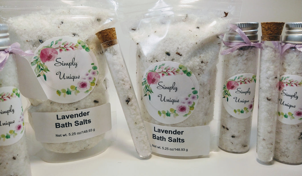 Lavender Bubbling Bath Salts